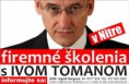 FIREMNÉ ŠKOLENIA S IVOM TOMANOM